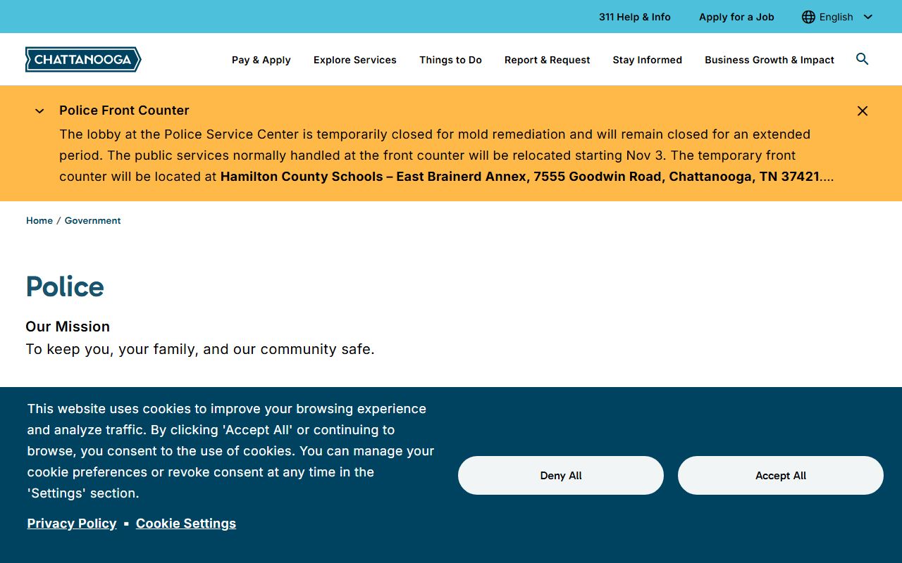 Chattanooga booking releases Chattanooga Police Department website