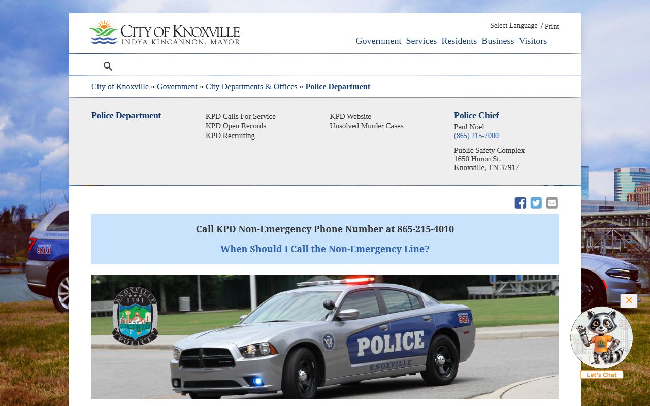 Knoxville booking releases Knoxville Police Department website